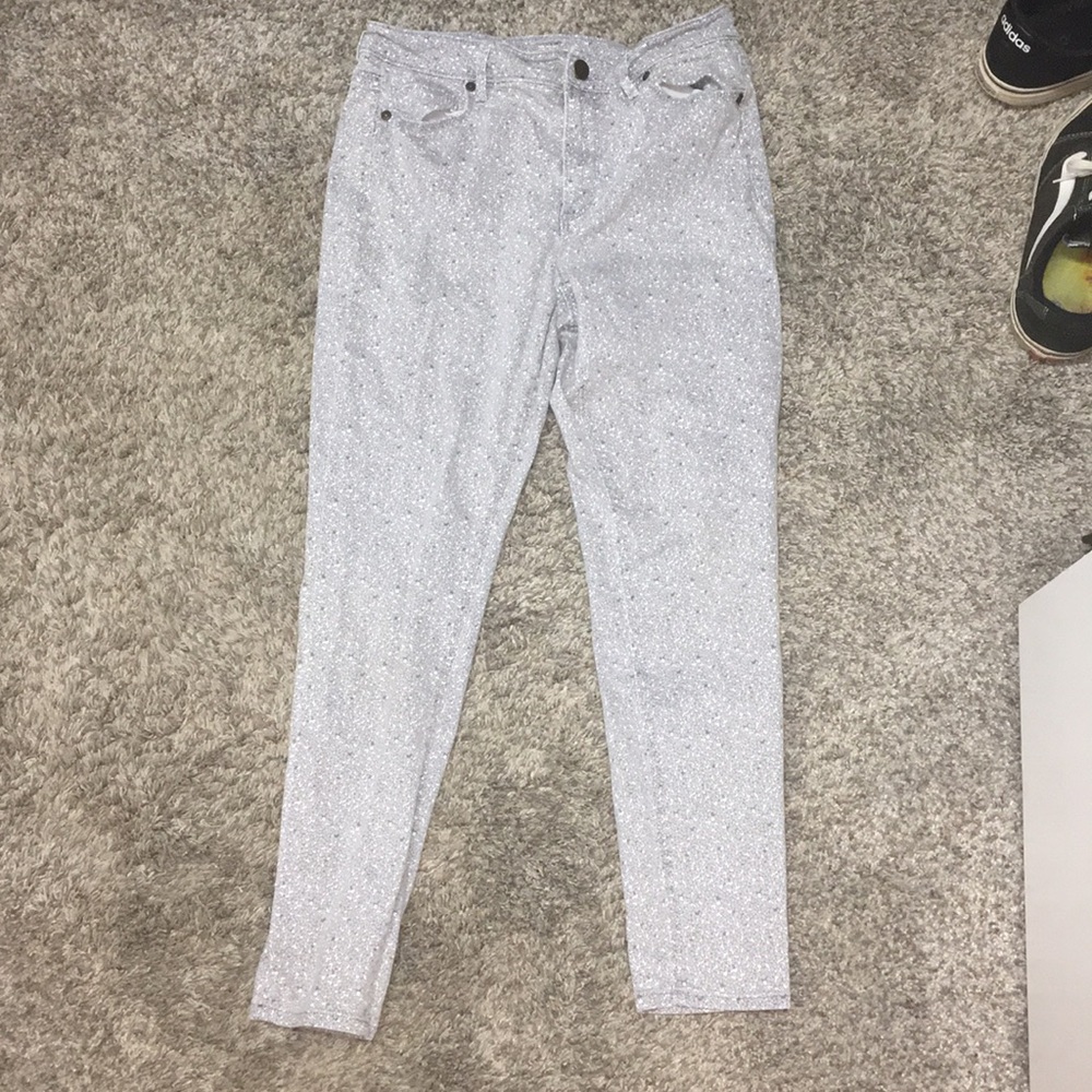 Floral Jeans